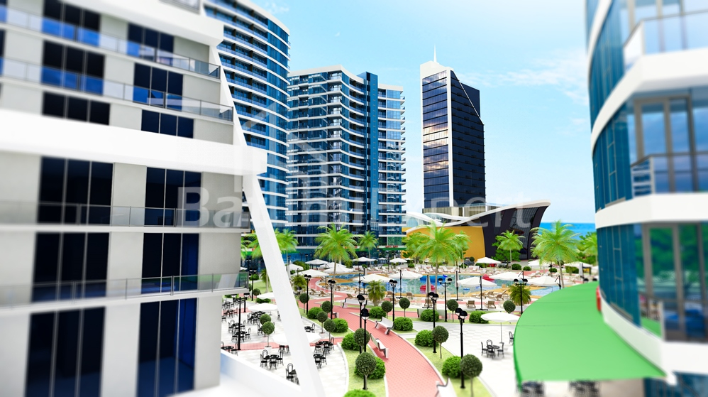 אובייקט תחת בנייה 55.8 מ"ר - לך ומריה קצ'ינסקי, Batumi, גאורגיה