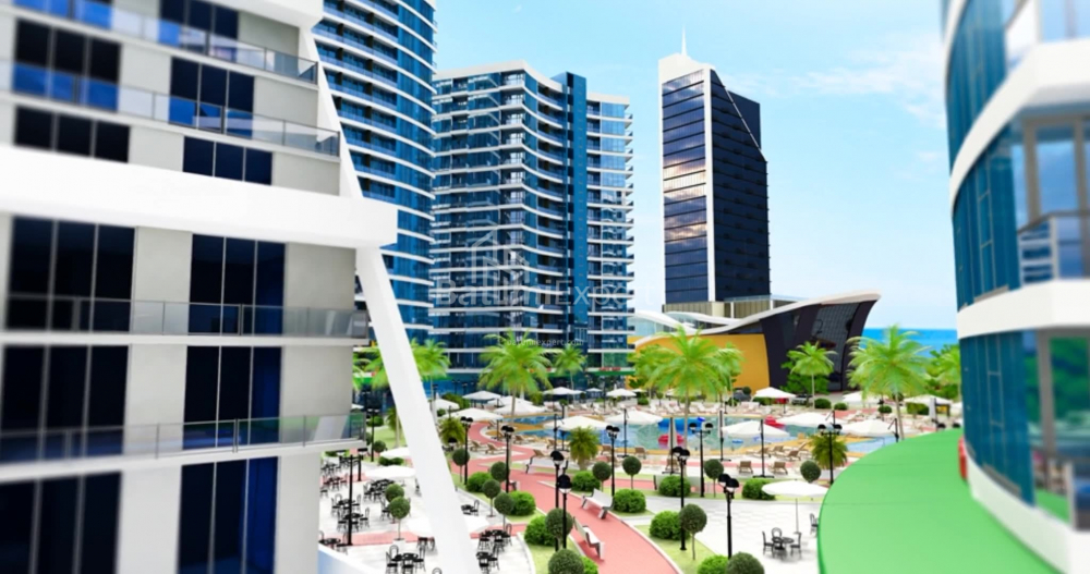 אובייקט תחת בנייה 55.7 מ"ר - לך ומריה קצ'ינסקי, Batumi, גאורגיה