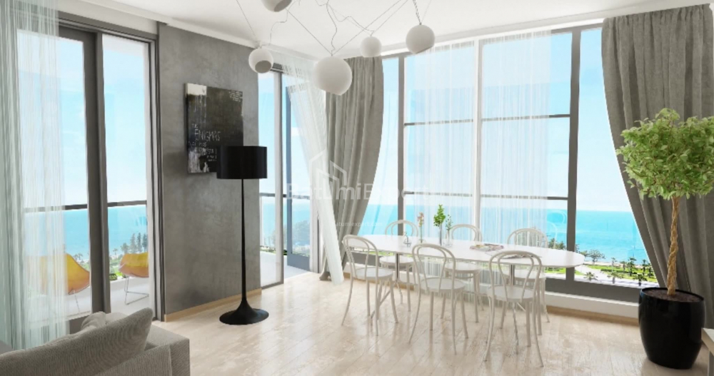 אובייקט תחת בנייה 55.8 מ"ר - לך ומריה קצ'ינסקי, בטומי, גאורגיה