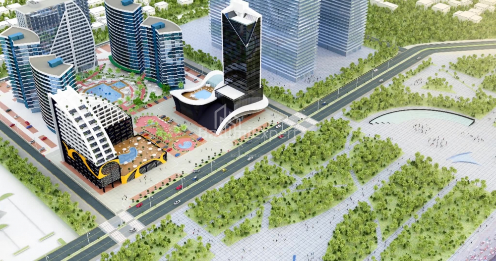 אובייקט תחת בנייה 30.7 מ"ר - לך ומריה קצ'ינסקי, Batumi, גאורגיה