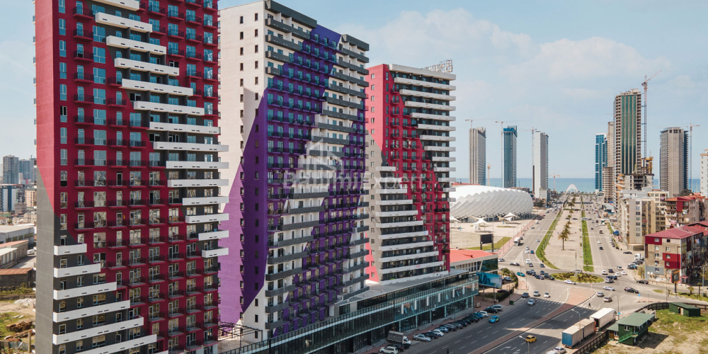 דירה 27 מ"ר - פטרה בגרציוני, בטומי, גאורגיה