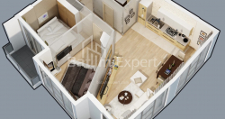 דירה 2-комн 74.8 m² - לך ומריה קצ'ינסקי, Batumi