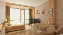 דירה 1-комн 35 m² - לך ומריה קצ'ינסקי, Batumi