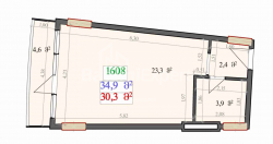 אובייקט תחת בנייה 1-комн 34.9 m² - לך ומריה קצ'ינסקי, Batumi
