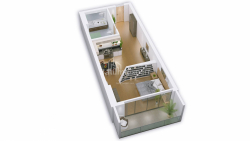 דירה 2-комн 57.1 m² - סמטת הגיבורים, Batumi