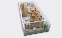 דירה 1-комн 30.3 m² - סמטת הגיבורים, Batumi