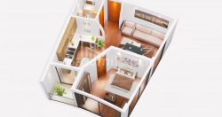 דירה 1-комн 35.2 m² - סמטת הגיבורים, Batumi