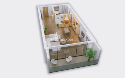 דירה 1-комн 35.2 m² - סמטת הגיבורים, Batumi