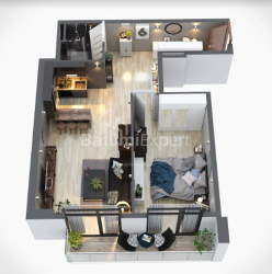 אובייקט תחת בנייה 2-комн 62.5 m² - לך ומריה קצ'ינסקי, Batumi