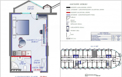 דירה 1-комн 32 m² - שריף חימשיאשווילי, Batumi