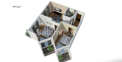 דירה 3-комн 69 m² - יוריבסקאיה, Batumi