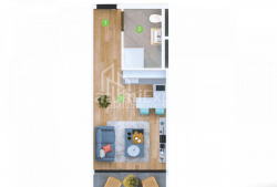 דירה 1-комн 28 m² - שריף חימשיאשווילי, Batumi