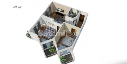 דירה 3-комн 69 m² - יוריבסקאיה, Batumi