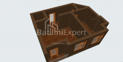 דירה 2-комн 55 m² - יוריבסקאיה, Batumi