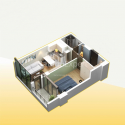 אובייקט תחת בנייה 2-комн 49.4 m² - חידרה אבאשידזה, Batumi