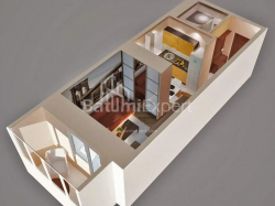 דירה 1-комн 32.8 m² - איליה צ'בצ'וואדזה, Batumi