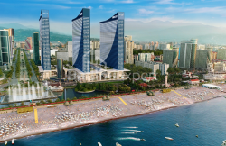 דירה 33 מ"ר - שריף חימשיאשווילי, Batumi, גאורגיה