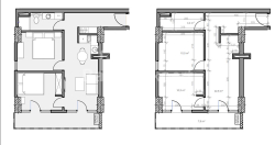 דירה 3-комн 56.3 m² - שלווה אינסרידזה, Batumi